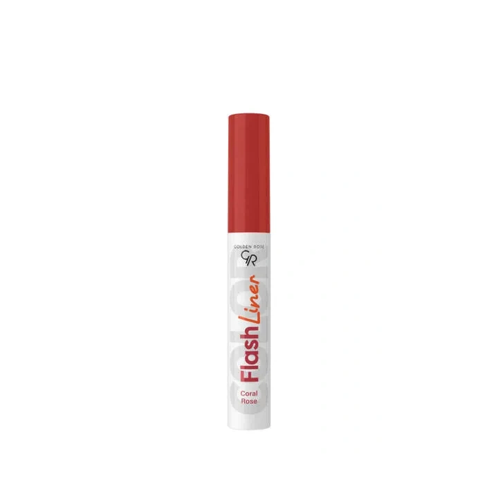 GOLDEN ROSE Flash Liner Colered kolorowy eyeliner 106 Coral Rose 3,5ml