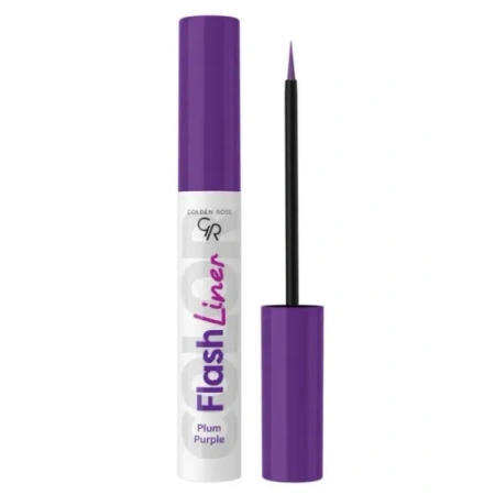GOLDEN ROSE Flash Liner Colered kolorowy eyeliner 107 Plum Purple 3,5ml