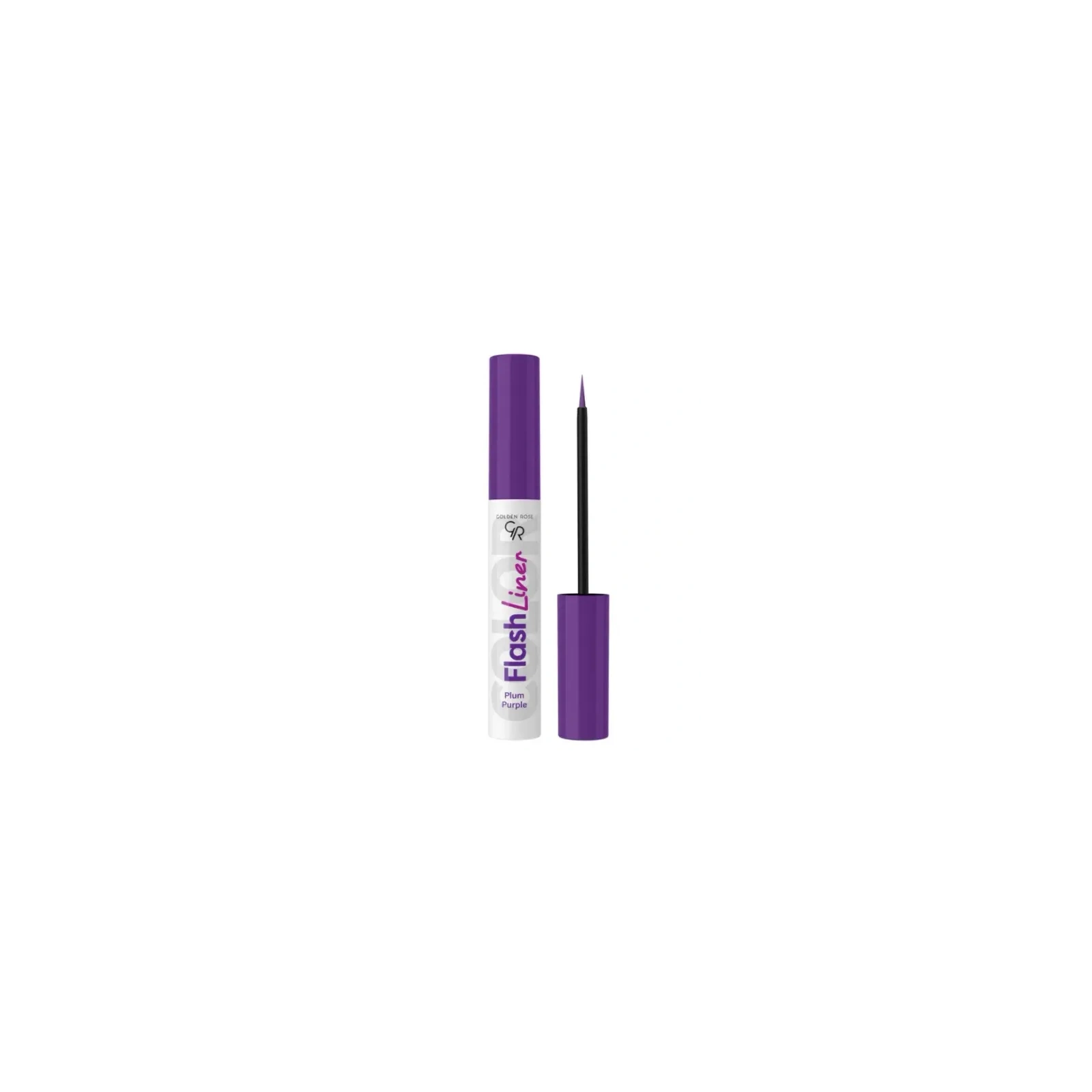 GOLDEN ROSE Flash Liner Colered kolorowy eyeliner 107 Plum Purple 3,5ml