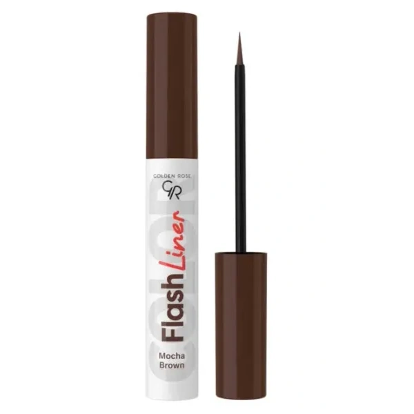 GOLDEN ROSE Flash Liner Colered kolorowy eyeliner Mocha Brown 3,5ml 