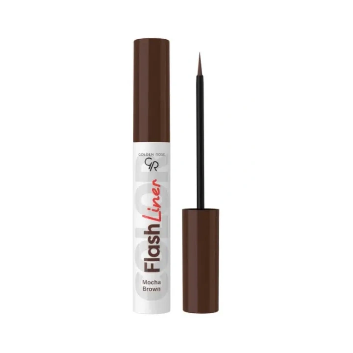 GOLDEN ROSE Flash Liner Colered kolorowy eyeliner Mocha Brown 3,5ml 