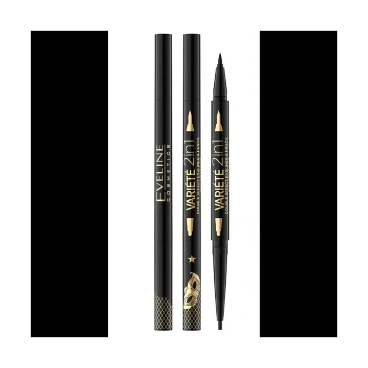 EVELINE Variete Double Effect eyeliner i kredka 2w1