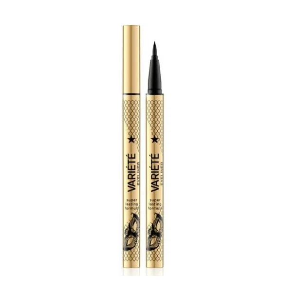 EVELINE Variete eyeliner w pisaku Ultra Black WTP 2g