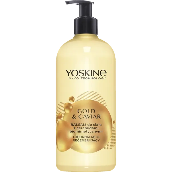 DAX Yoskine Body balsam do ciała ujędrniająco regenerujący Gold & Caviar 400ml
