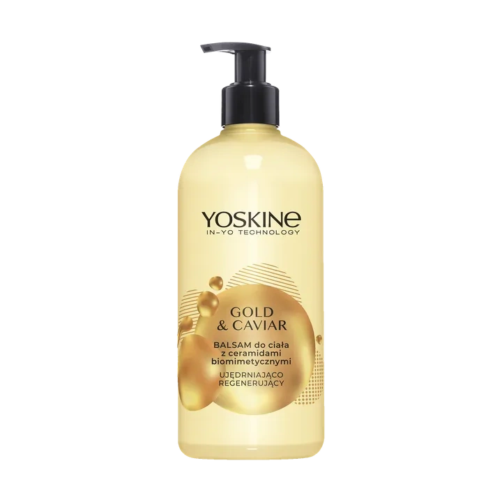 DAX Yoskine Body balsam do ciała ujędrniająco regenerujący Gold & Caviar 400ml 