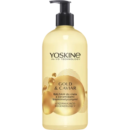 DAX Yoskine Body balsam do ciała ujędrniająco regenerujący Gold & Caviar 400ml 