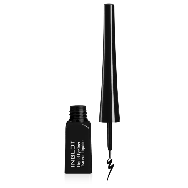 INGLOT Liquid Eyeliner konturówka do powiek w płynie 25 Czarny 4ml