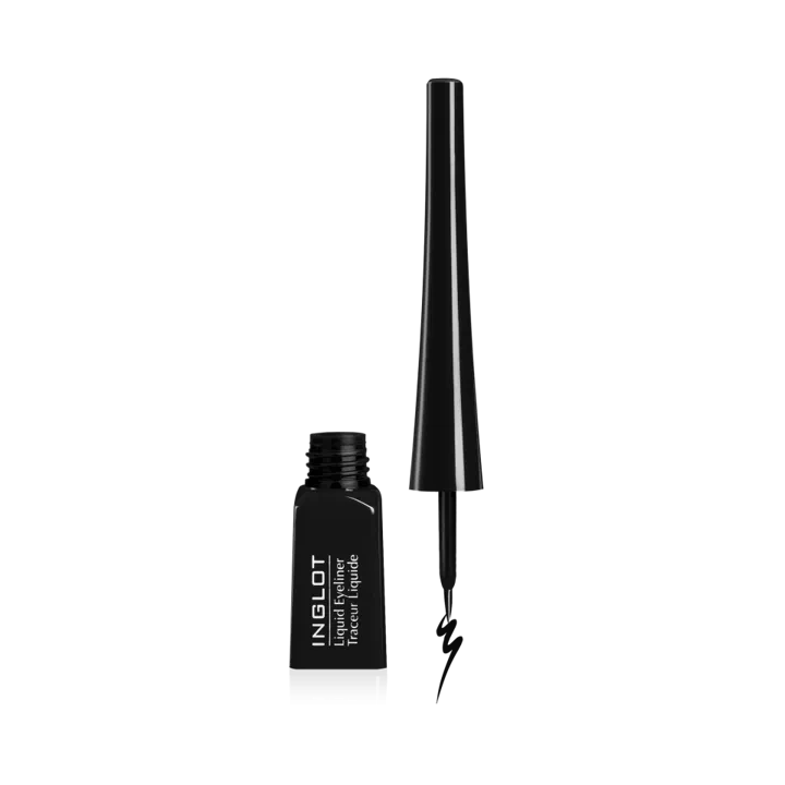 INGLOT Liquid Eyeliner konturówka do powiek w płynie 25 Czarny 4ml