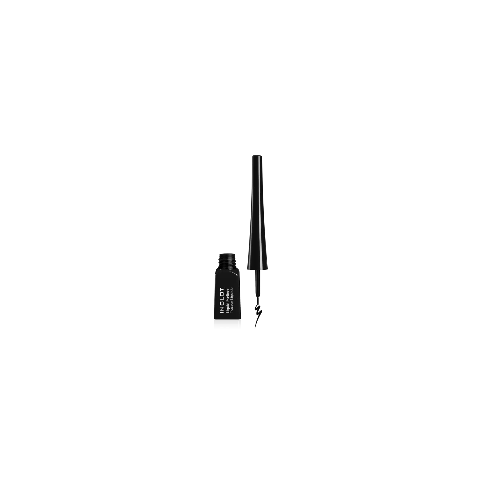INGLOT Liquid Eyeliner konturówka do powiek w płynie 25 Czarny 4ml