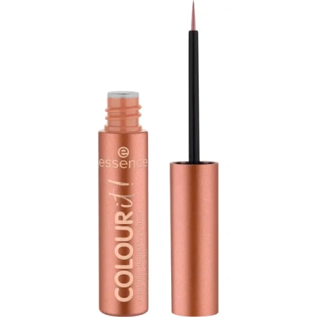 ESSENCE Colour It! Liquid eyeliner w pędzelku 01 Burnished Bronze 3ml