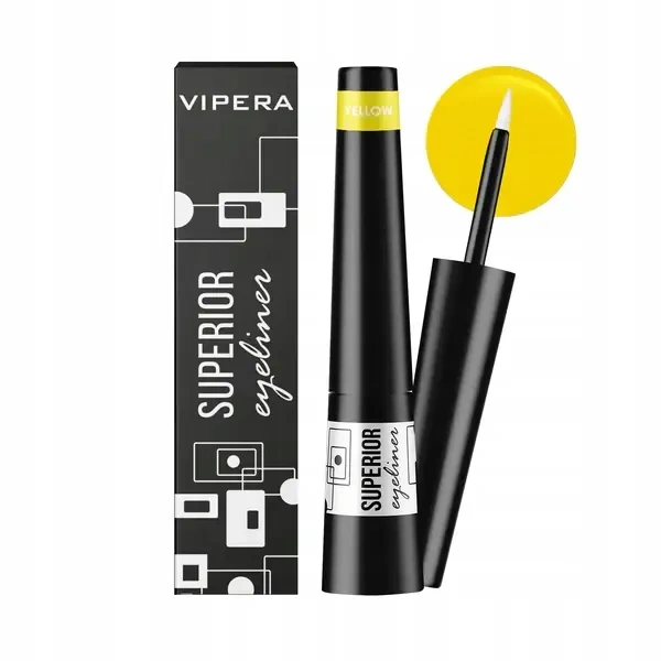 VIPERA Superior wodoodporny eyeliner do oczu 09 żółty Yellow 3ml