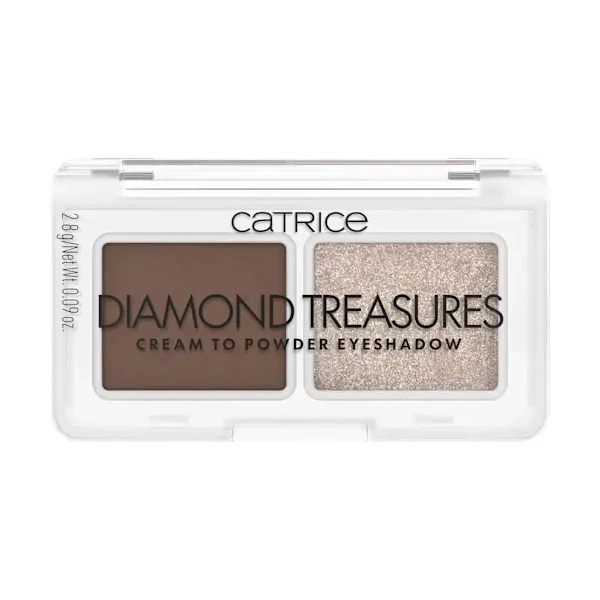 CATRICE Diamond Treasures Cream To Powder cień do powiek 010 Hazel Spark 2,8g
