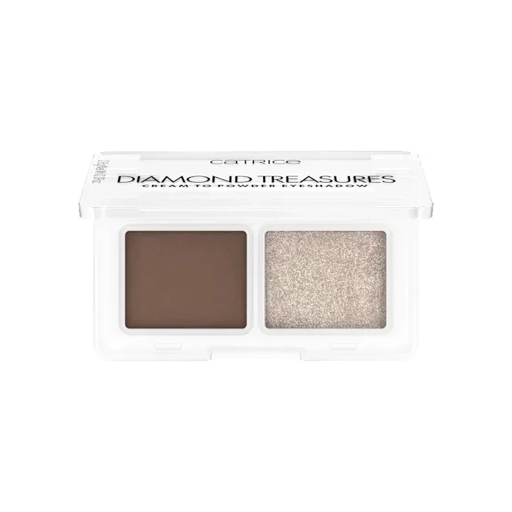 CATRICE Diamond Treasures Cream To Powder cień do powiek 010 Hazel Spark 2,8g