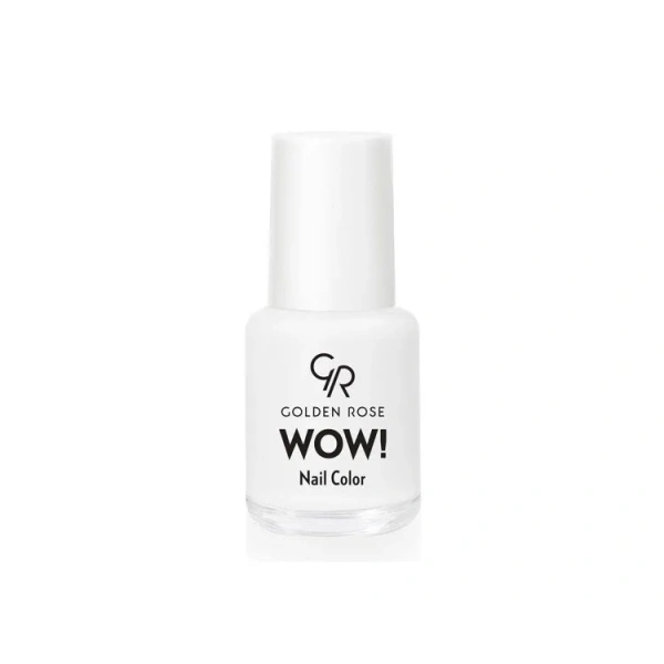 GOLDEN ROSE Wow Nail Color mini lakier do paznokci 001 6ml