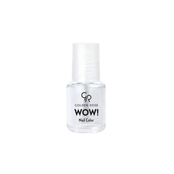 GOLDEN ROSE Wow Nail Color mini lakier do paznokci 000 Clear 6ml
