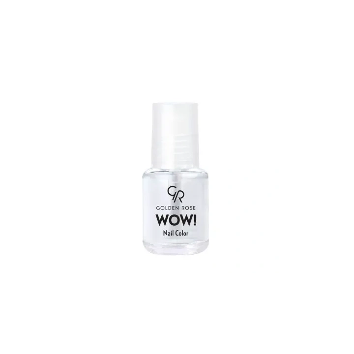 GOLDEN ROSE Wow Nail Color mini lakier do paznokci 000 Clear 6ml