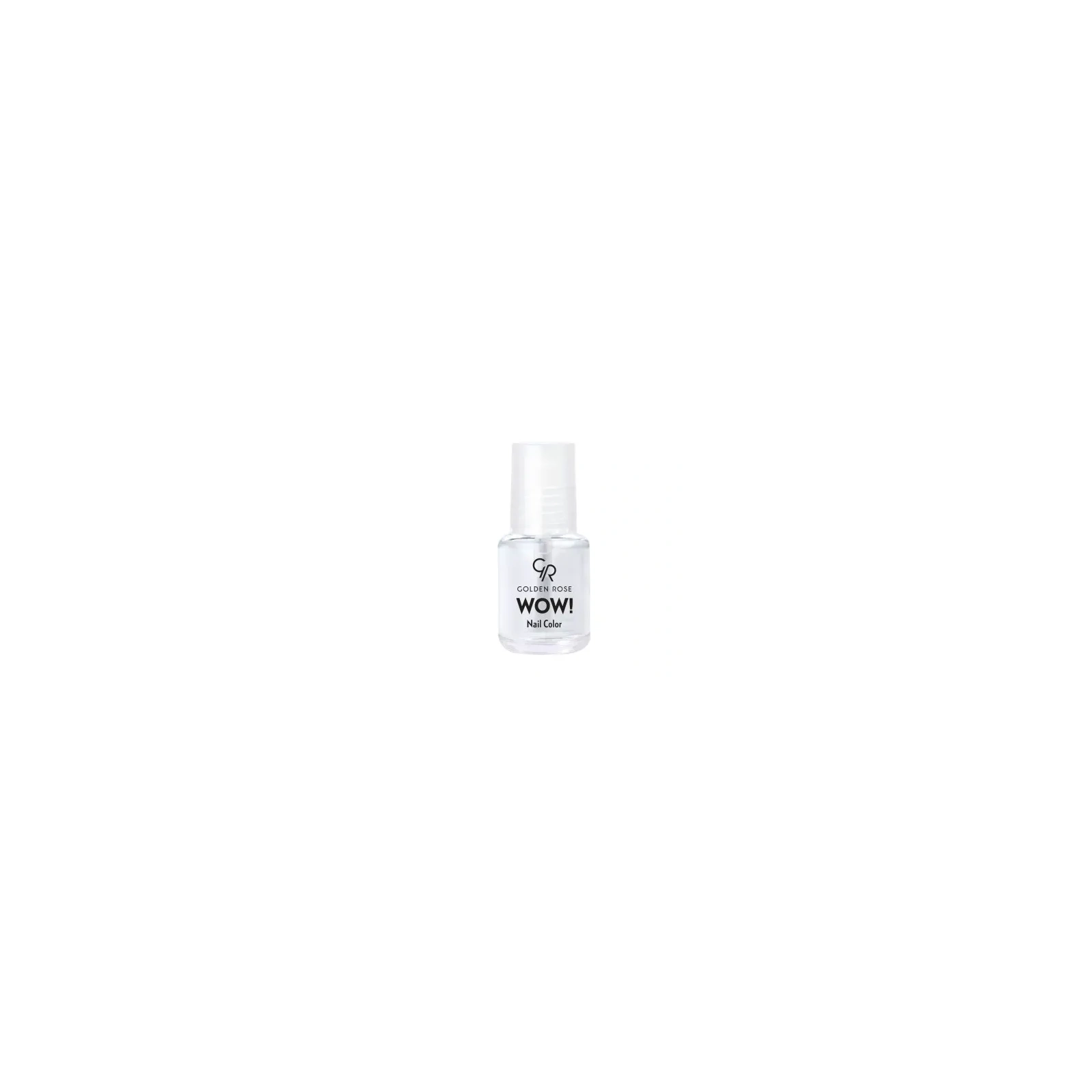 GOLDEN ROSE Wow Nail Color mini lakier do paznokci 000 Clear 6ml