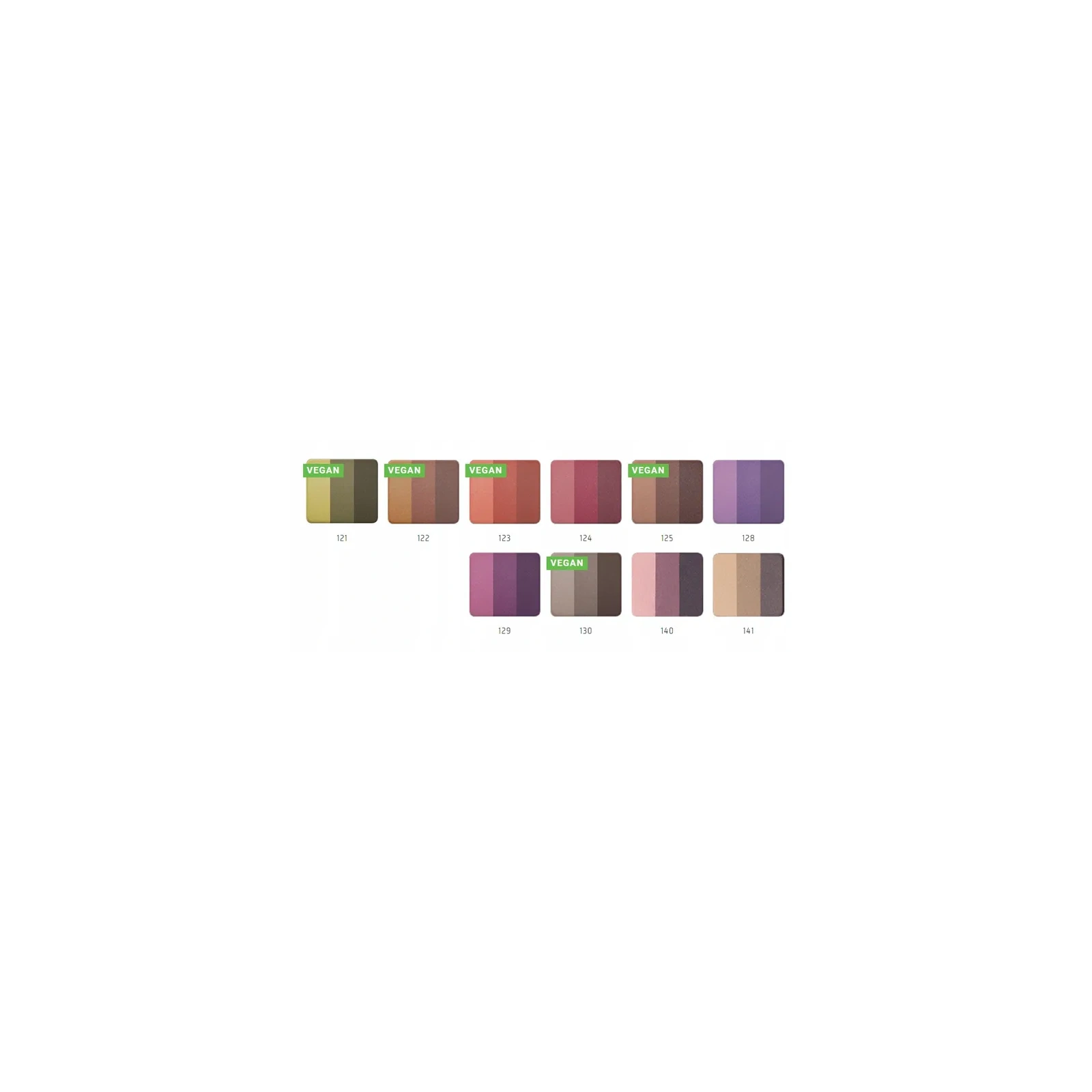 INGLOT Freedom System Double Sparkle Rainbow cień do powiek 123 3,4g