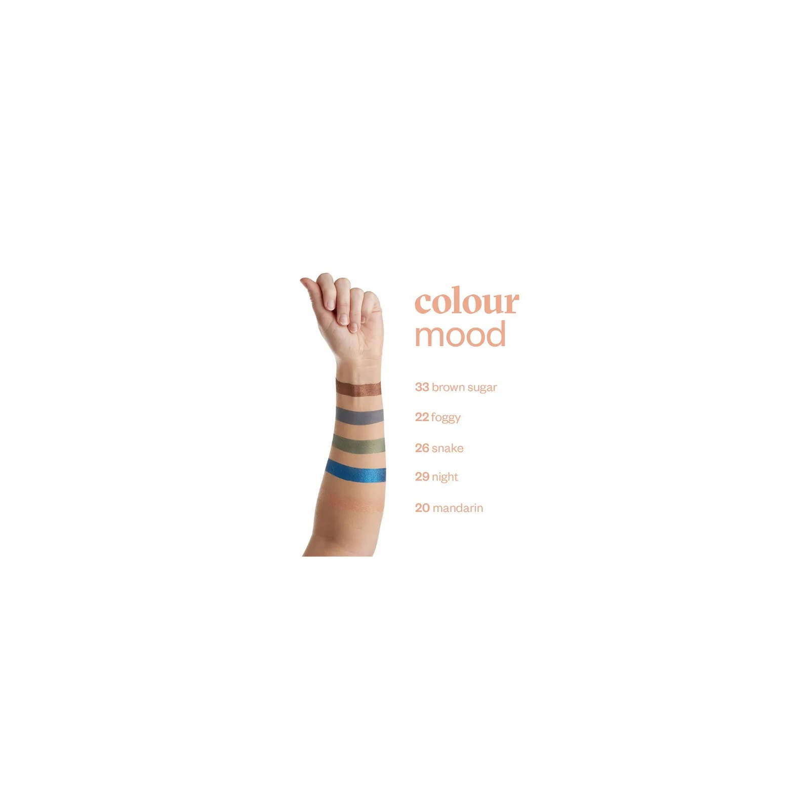 PAESE Colour Mood cień do powiek 22 PC Foggy 30ml 