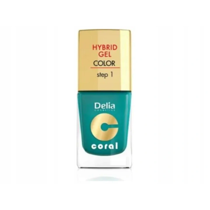 DELIA Coral Hybrid Gel hybrydowy lakier do paznokci 10 11ml