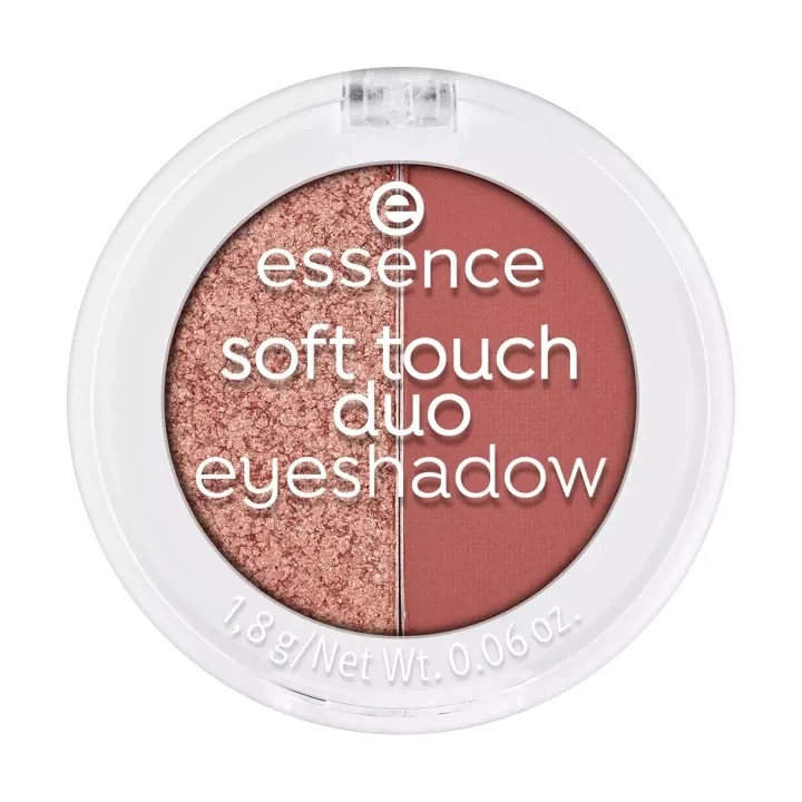 ESSENCE Soft Touch Duo Eyeshadow cień do powiek 01 Bronze Beauty 1,8g 