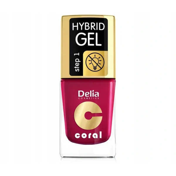 DELIA Coral Hybrid Gel hybrydowy lakier do paznokci 06 11ml