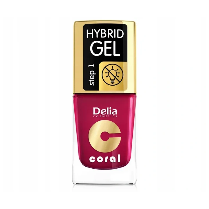 DELIA Coral Hybrid Gel hybrydowy lakier do paznokci 06 11ml