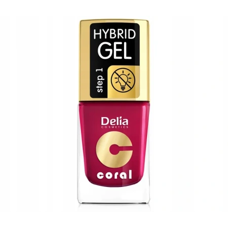 DELIA Coral Hybrid Gel hybrydowy lakier do paznokci 06 11ml