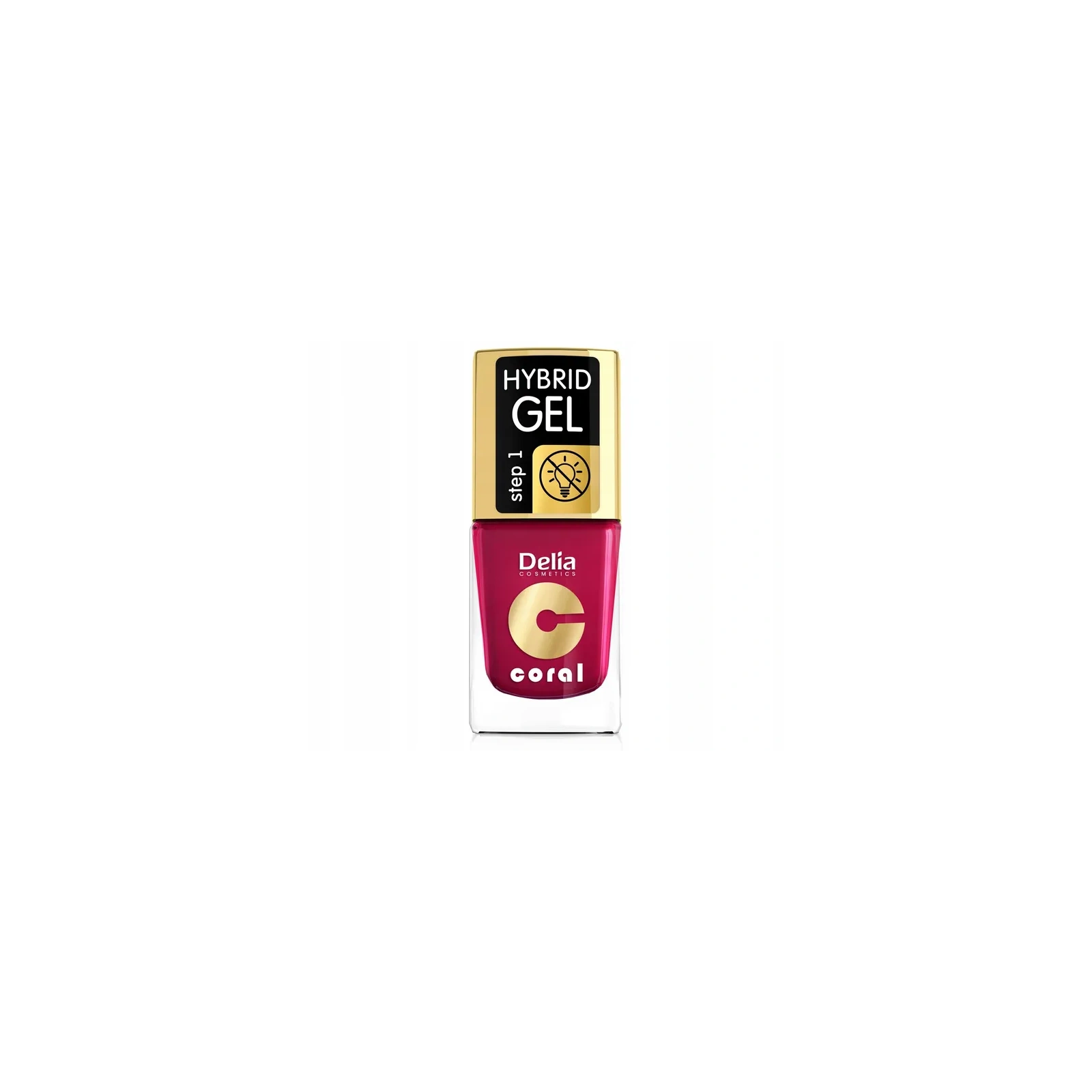 DELIA Coral Hybrid Gel hybrydowy lakier do paznokci 06 11ml