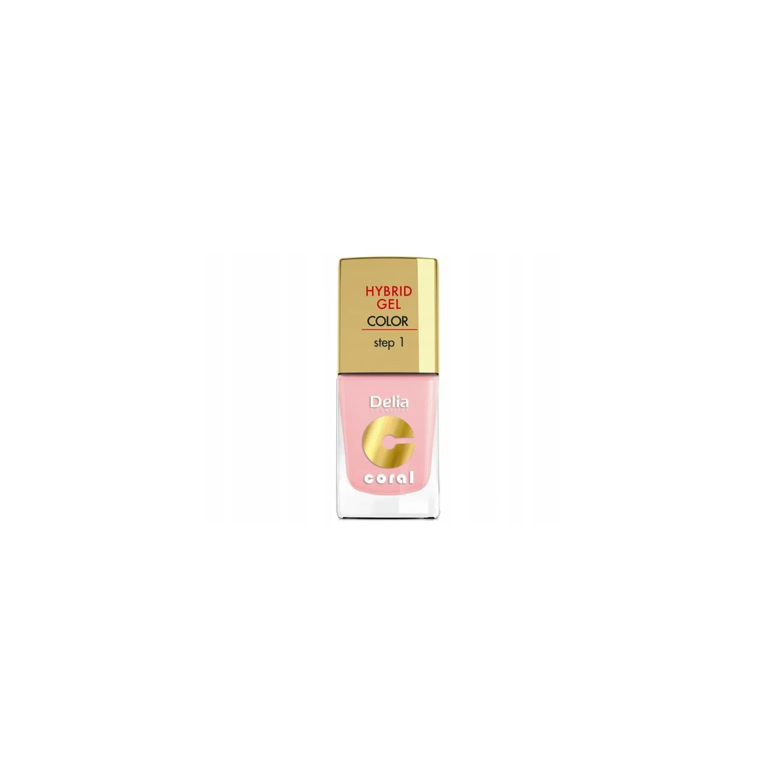 DELIA Coral Hybrid Gel hybrydowy lakier do paznokci 04 11ml