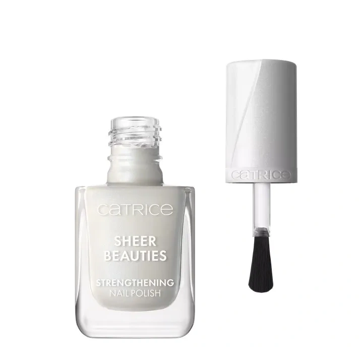 CATRICE Sheer Beauties wzmacniający lakier do paznokci 010 Milky Not Guilty 10,5ml