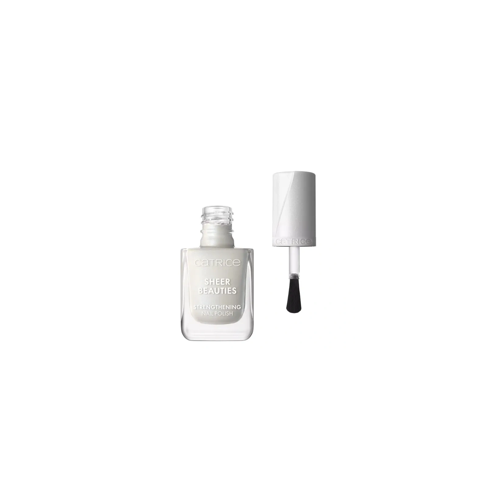 CATRICE Sheer Beauties wzmacniający lakier do paznokci 010 Milky Not Guilty 10,5ml