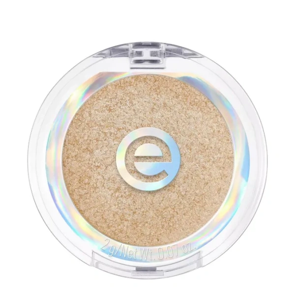 ESSENCE Mono Eyeshadow Pearly błyszczący cień do powiek 01 Golden Glow 2g