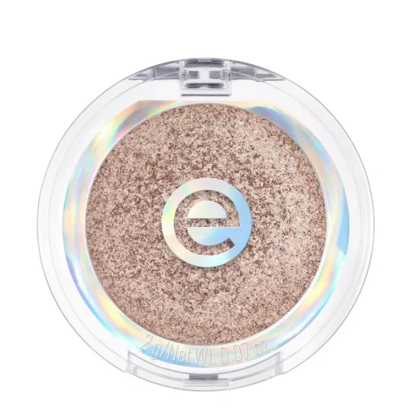 ESSENCE Mono Eyeshadow Pearly błyszczący cień do powiek 02 Silky Taupe 2g
