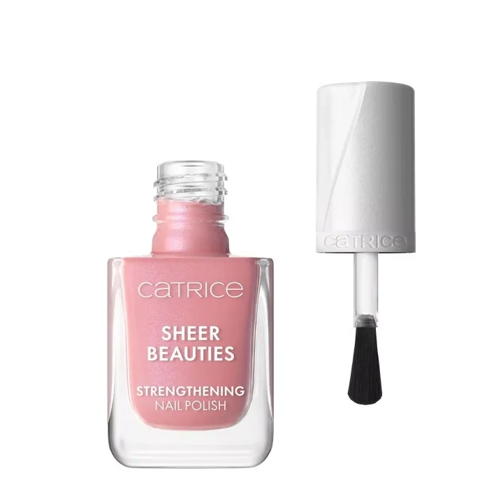 CATRICE Sheer Beauties wzmacniający lakier do paznokci 050 Peonies, Please! 10,5ml