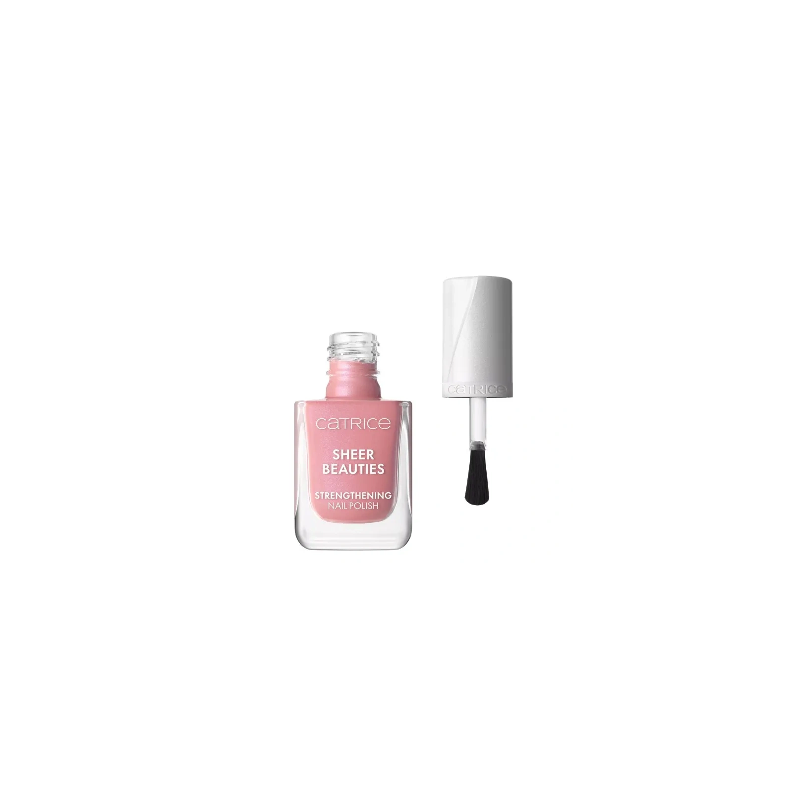 CATRICE Sheer Beauties wzmacniający lakier do paznokci 050 Peonies, Please! 10,5ml