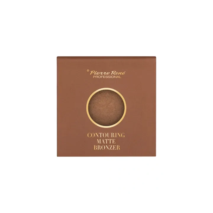 PIERRE RENE Contouring Matte Bronzer puder do twarzy brązujący 10g 