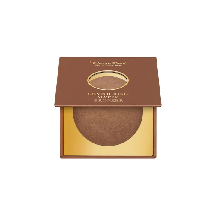 PIERRE RENE Contouring Matte Bronzer puder do twarzy brązujący 10g 
