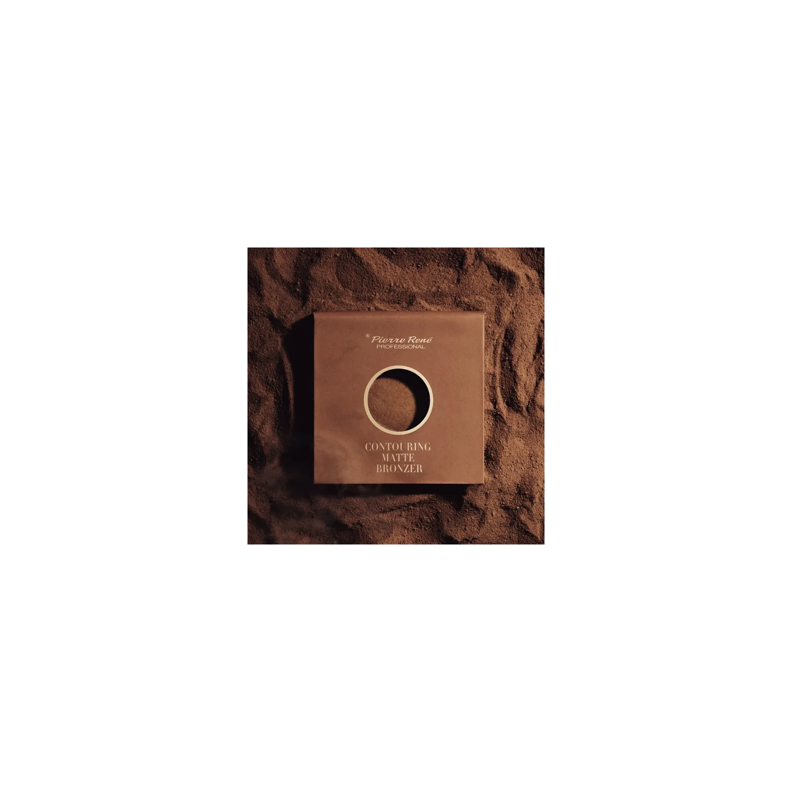 PIERRE RENE Contouring Matte Bronzer puder do twarzy brązujący 10g 