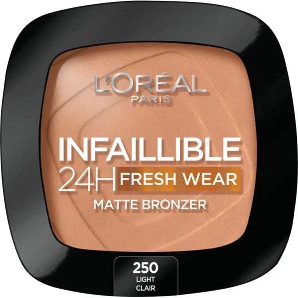 LOREAL Infallible 24h Fresh Wear bronzer 250 Light 9ml 