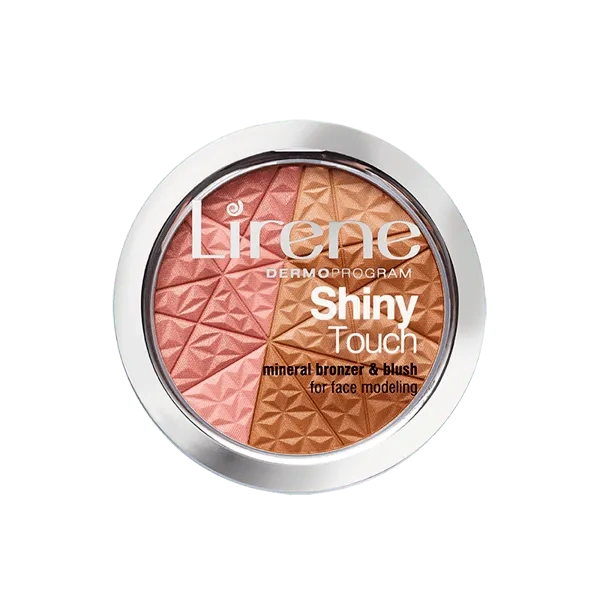 LIRENE Shiny Touch mineralny bronzer z różem 9g