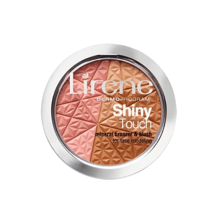 LIRENE Shiny Touch mineralny bronzer z różem 9g