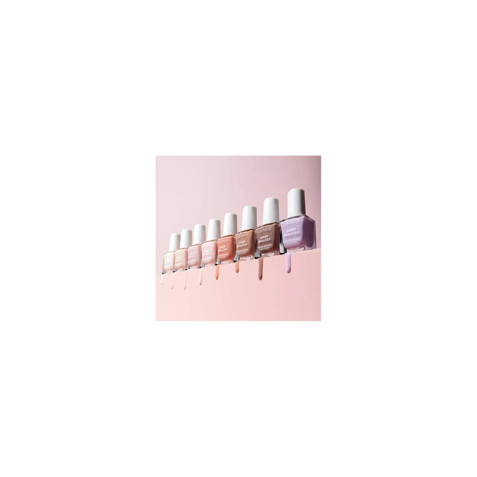 CATRICE Sheer Beauties wzmacniający lakier do paznokci 060 Nudie Beautie 10,5ml