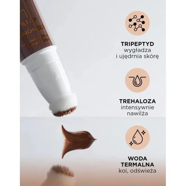 EVELINE Wonder Match kremowy bronzer do twarzy matowy 01 14ml