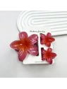 ECARLA zestaw spinek-klamer do włosów Kwiat XL +2 mini Malina SP420