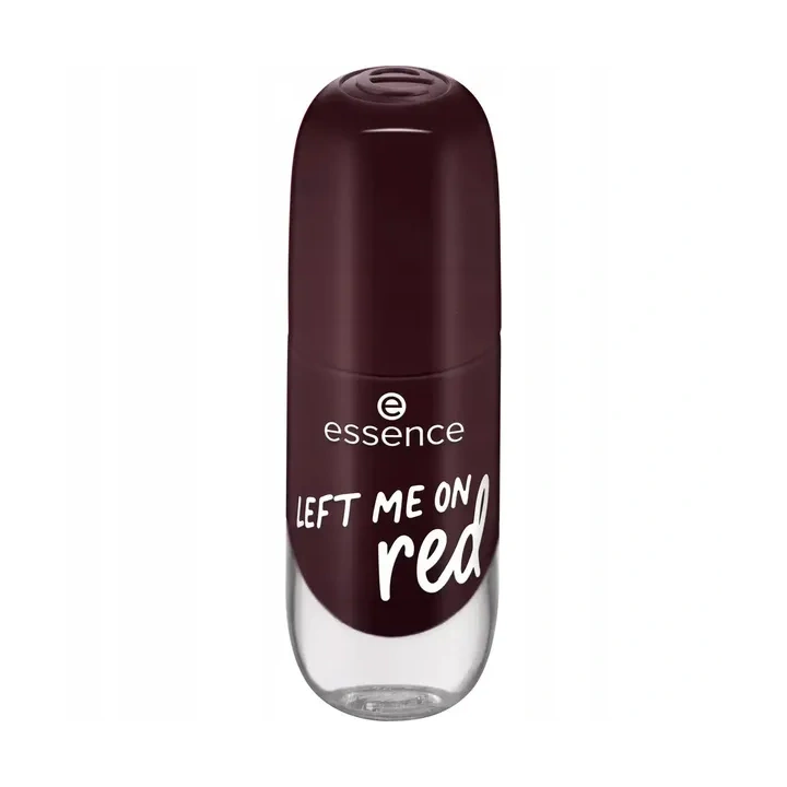 ESSENCE Gel Nail żelowy lakier do paznokci 72 Left Me On Red 8ml