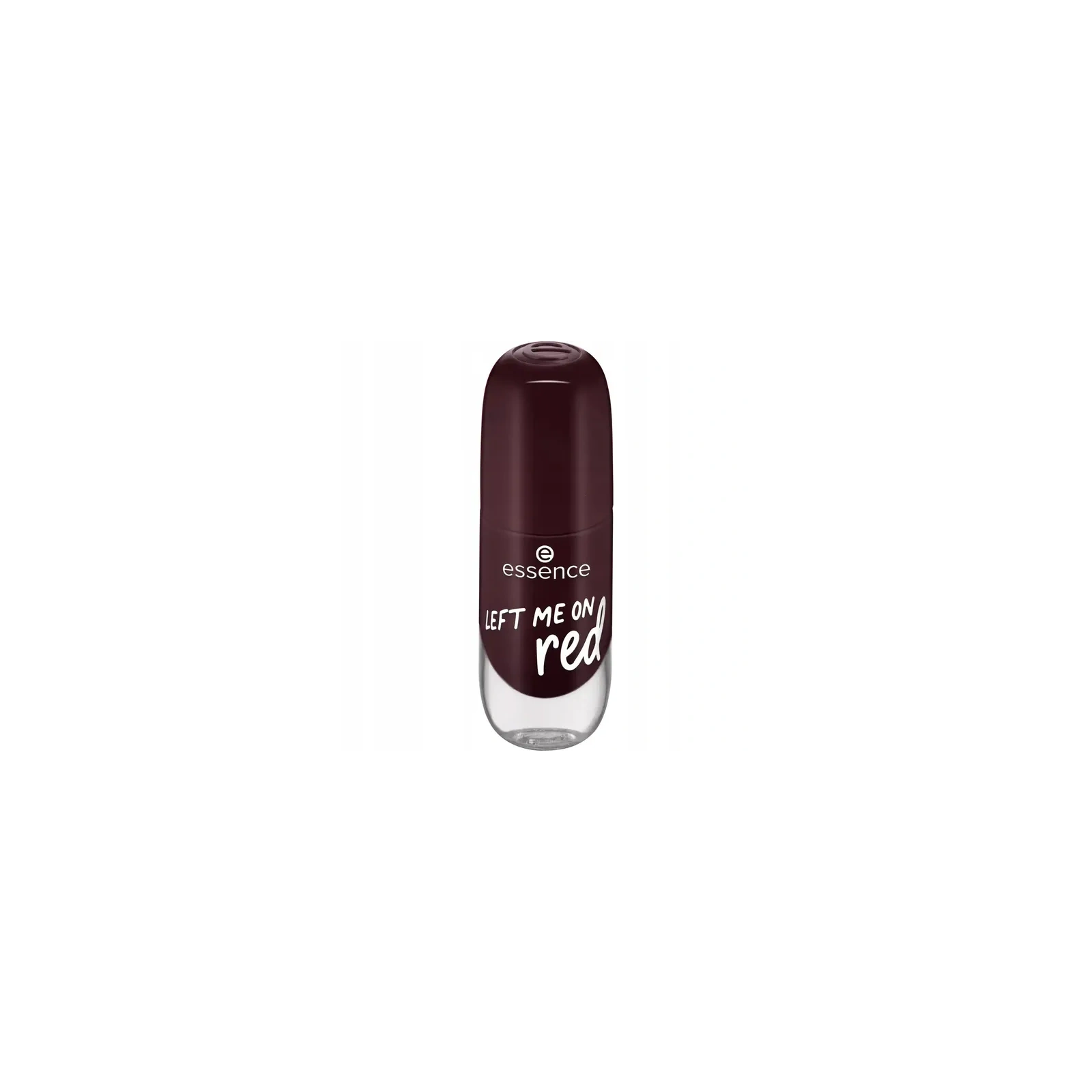 ESSENCE Gel Nail żelowy lakier do paznokci 72 Left Me On Red 8ml
