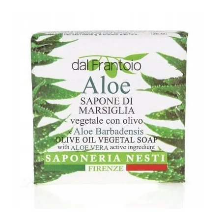 NESTI DANTE Dal Frantoio marsylkie mydło w kostce Aloes 100g