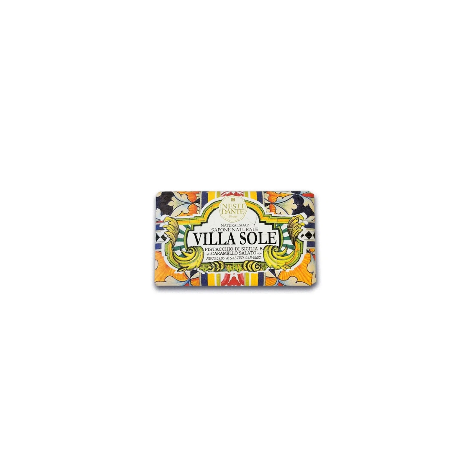 NESTI DANTE Villa Sole mydło w kostce Pistacchio di Sicilia e Caramello Salato 250g