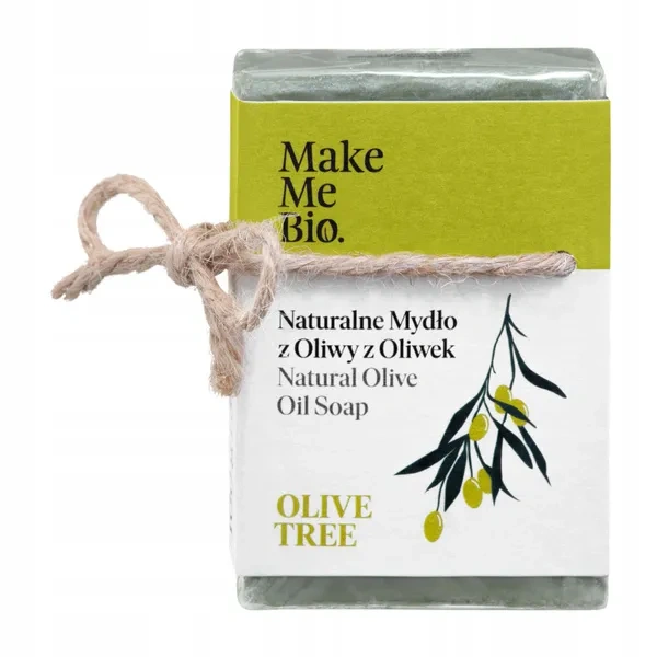 MAKE ME BIO Olive Tree mydło w kostce naturalne 100g 
